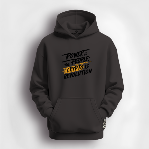 CRYPTO IS REVOLUTION Hoodie