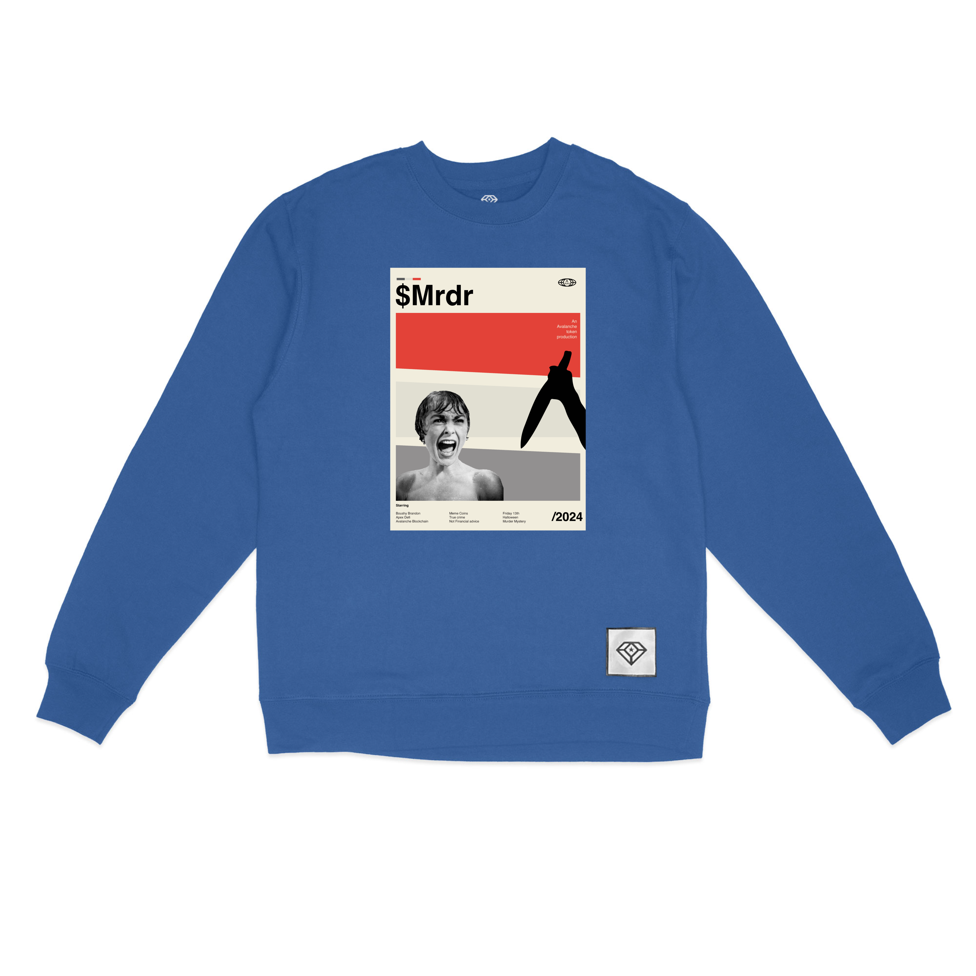 $MRDR Vintage Movie Hitchcock Poster Style Sweatshirt