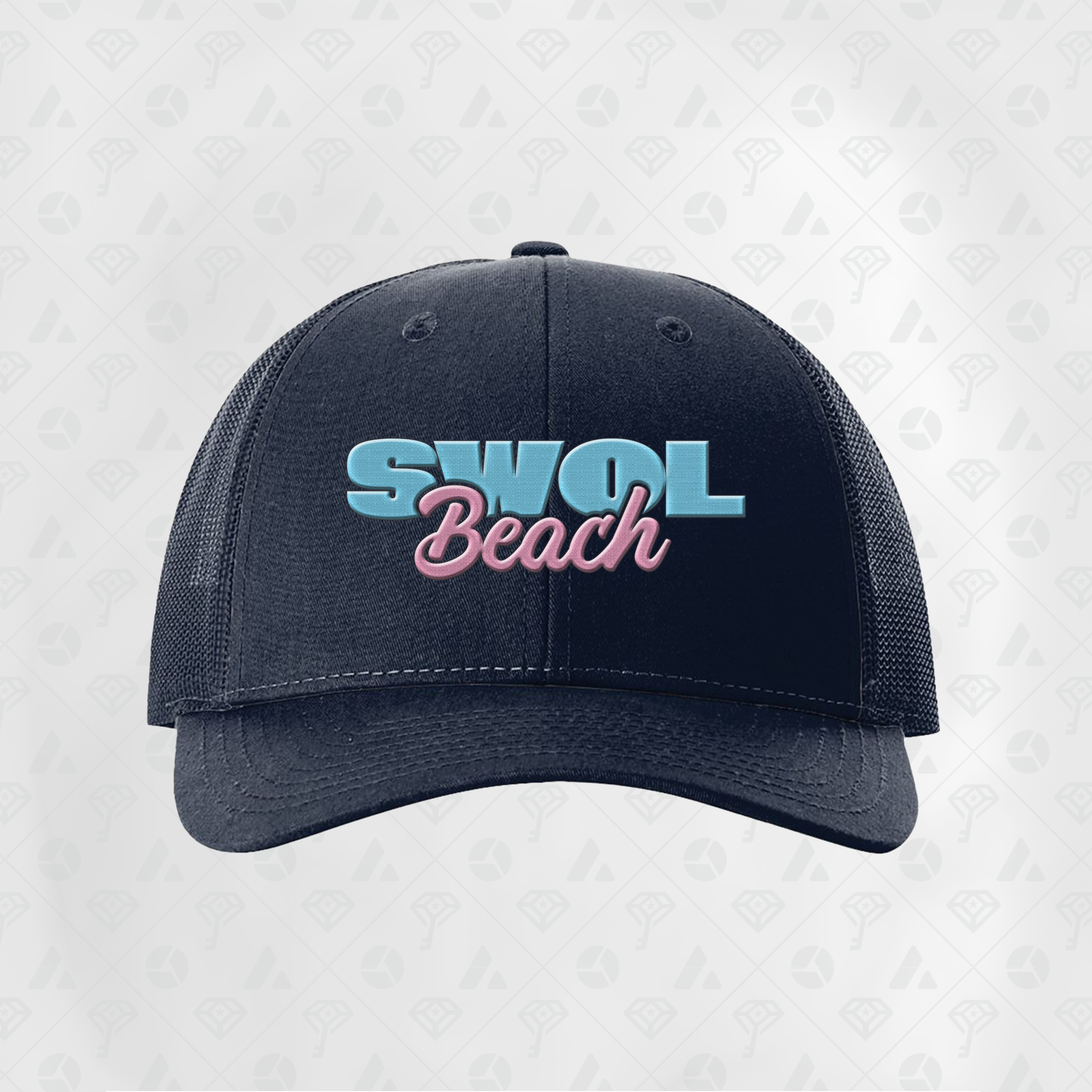 Swol Beach Embroidered Snapback