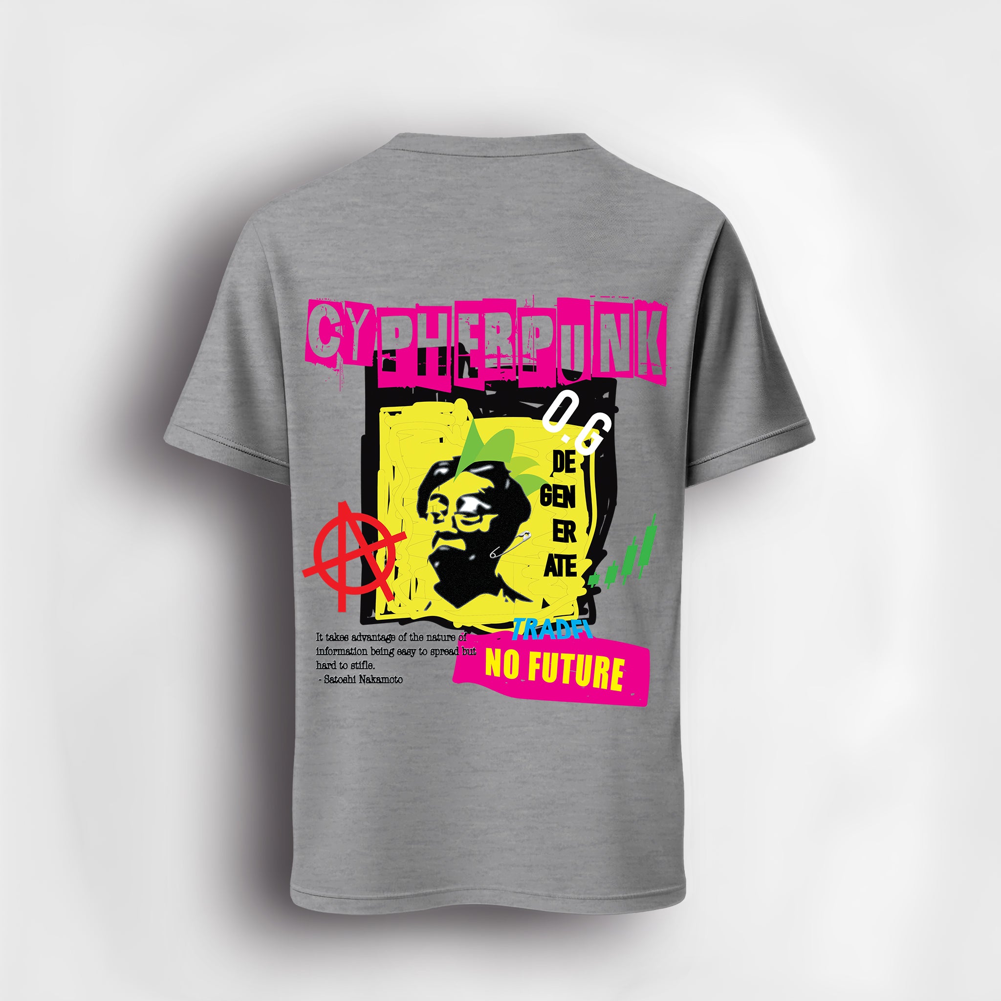 Cypherpunk - crypto punk T shirt