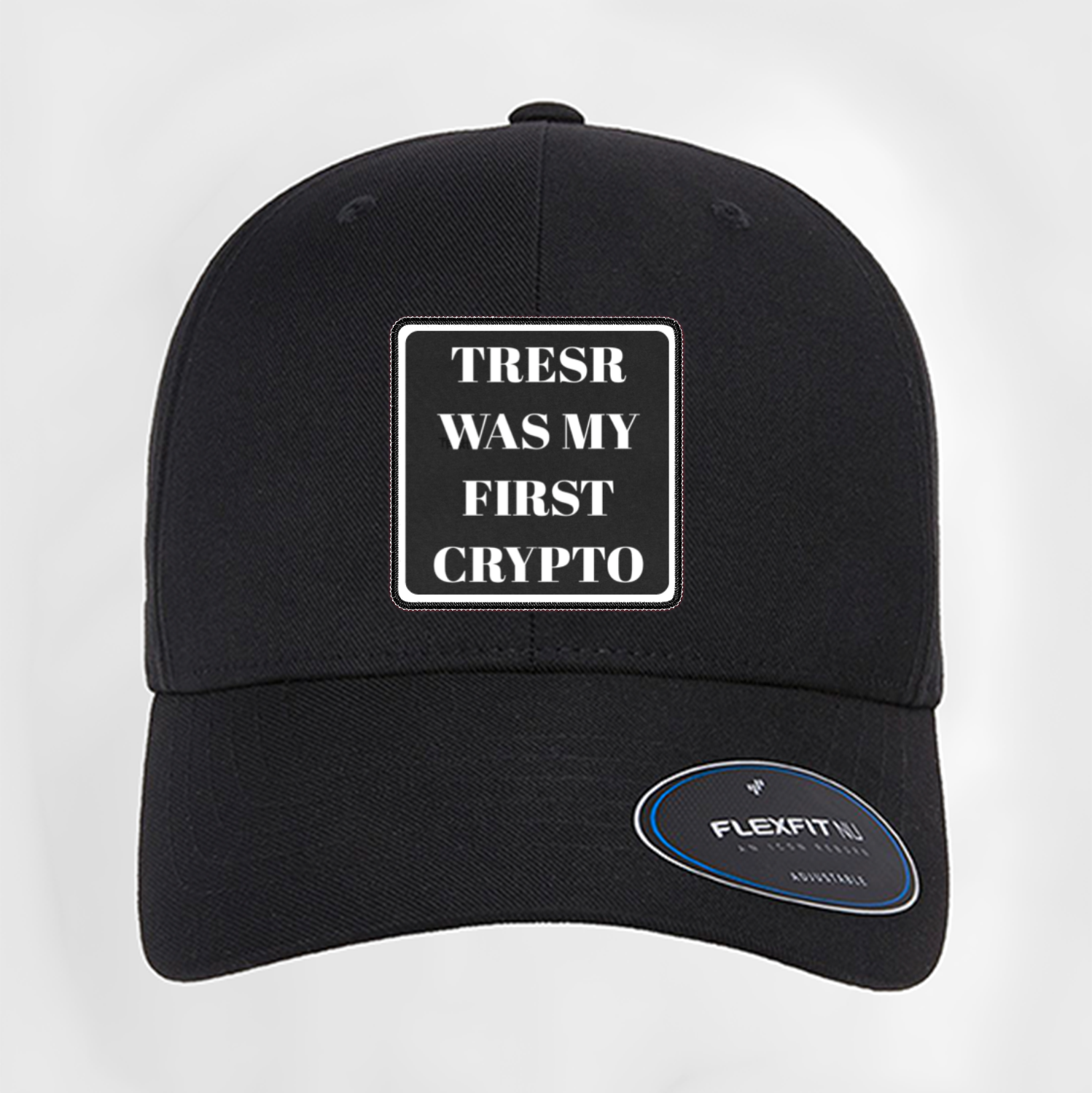 TRESR Was My First Crypto Curved Patch Hat
