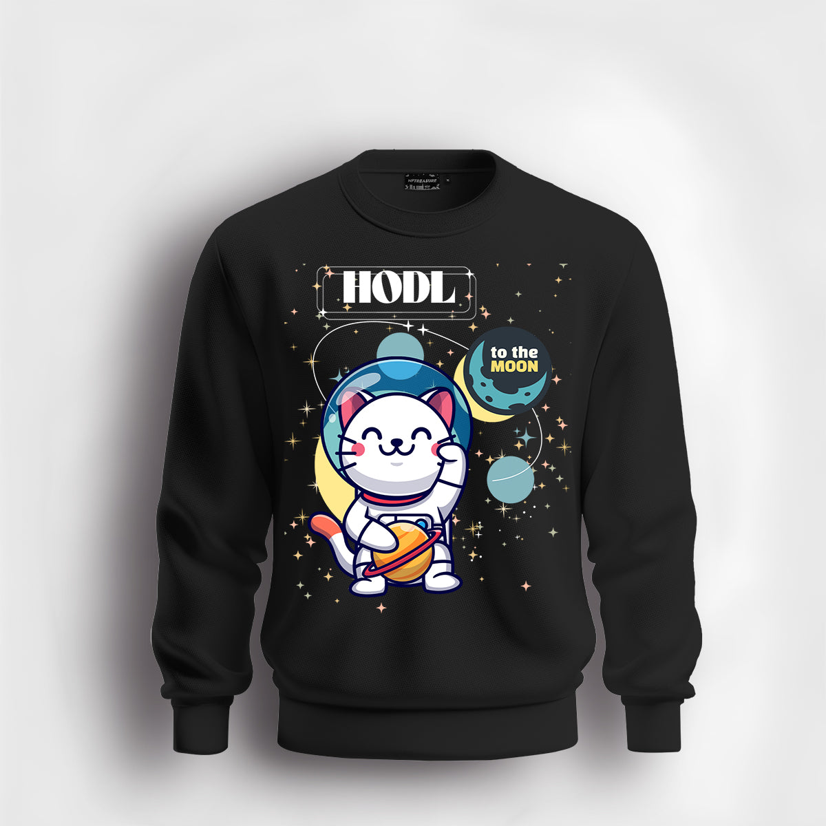 To The Moon Cat Sweatshirt