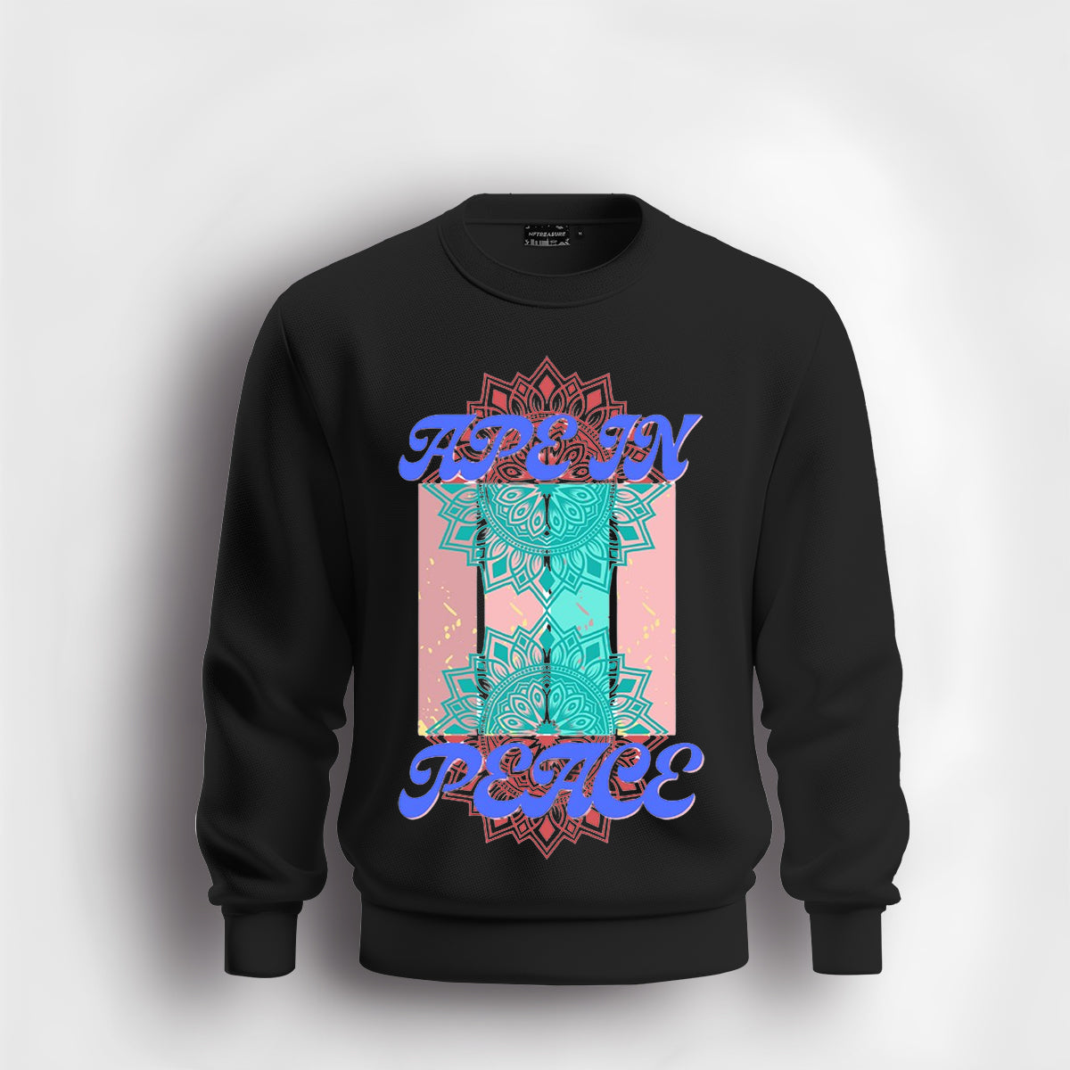 Ape in Peace Pink Sweatshirt