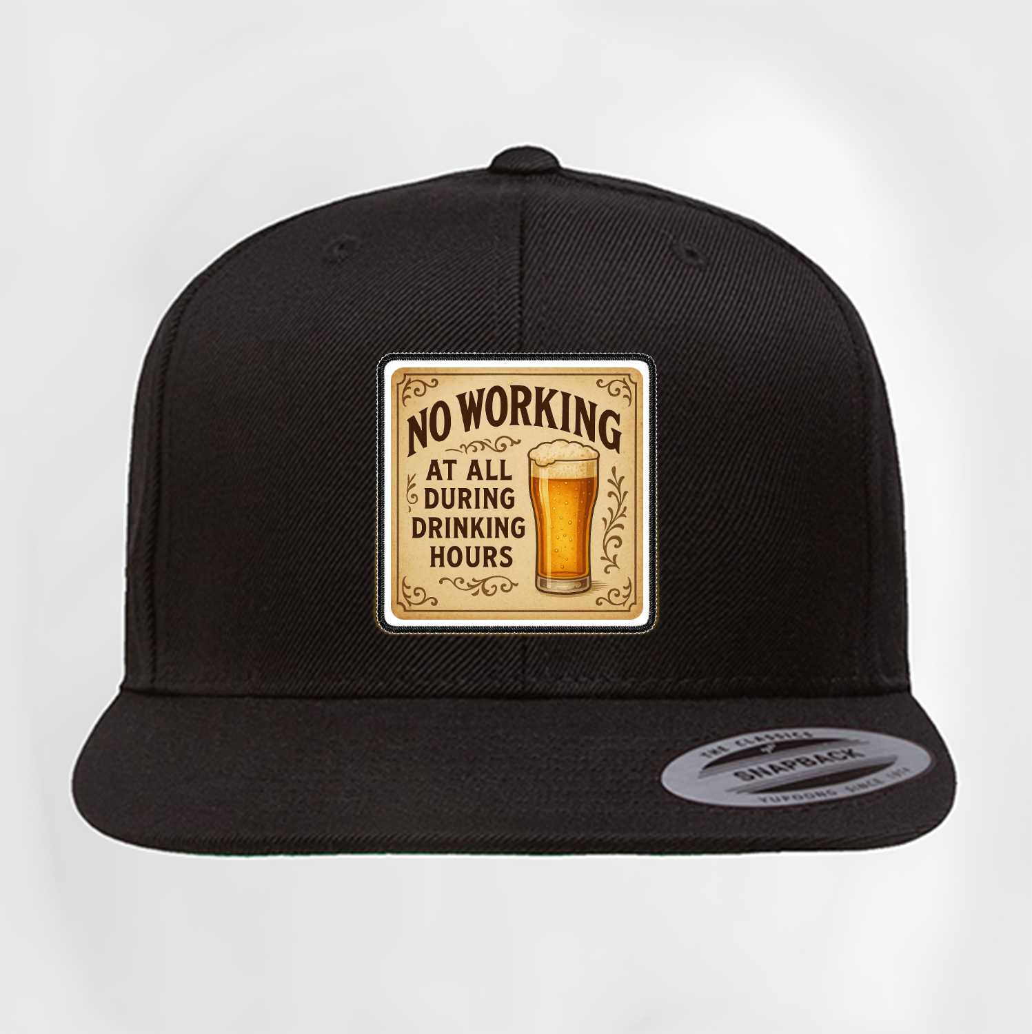 No Working Patch Hat