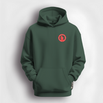 Green-Hoodie-ChiknIsLife-Front
