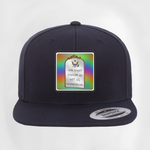 No Government Mirrors Reflected Text Patch Hat