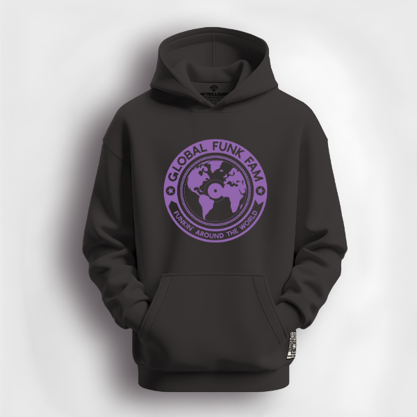 Purple GFF Logo Hoodie
