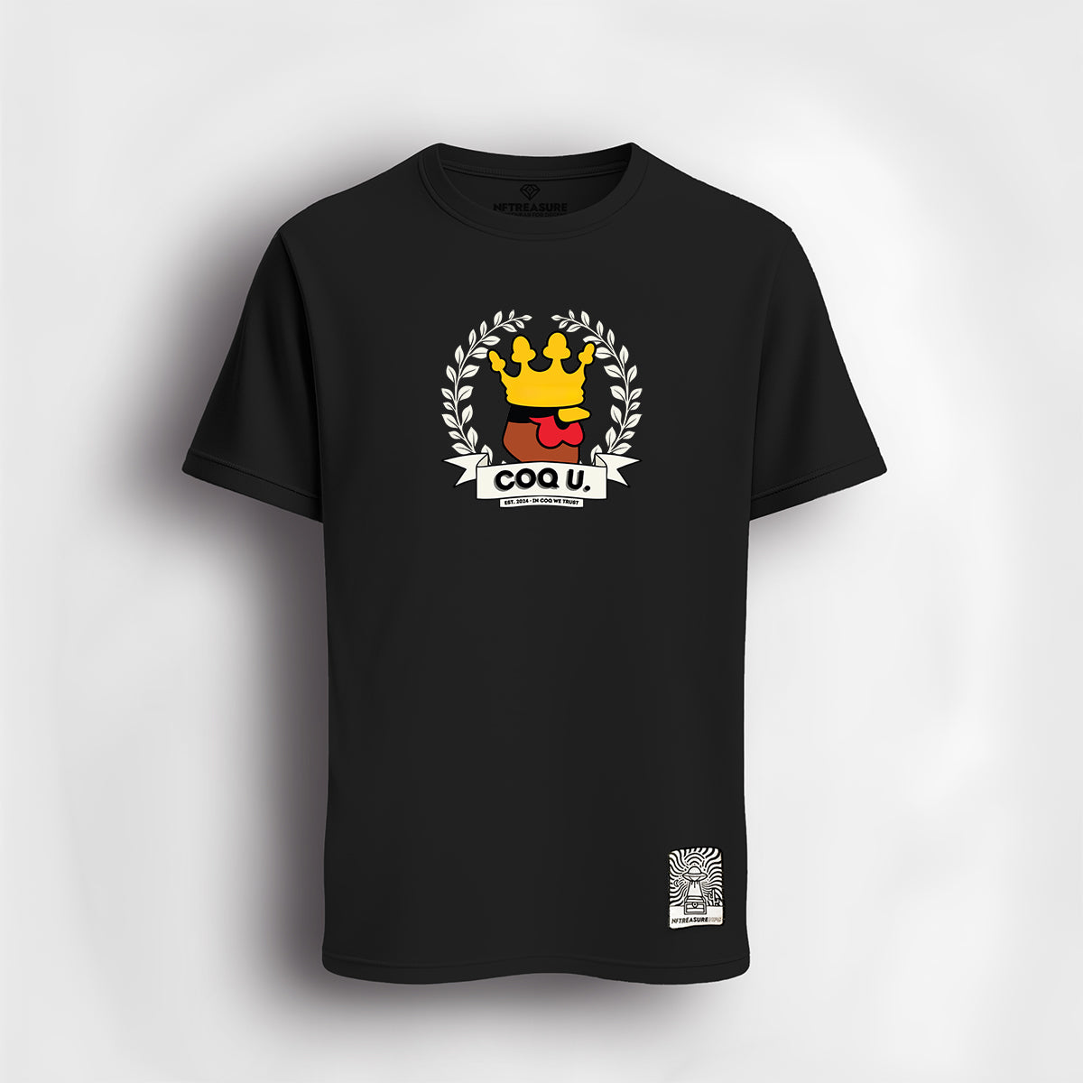 Coq U. Logo Tee (OW)