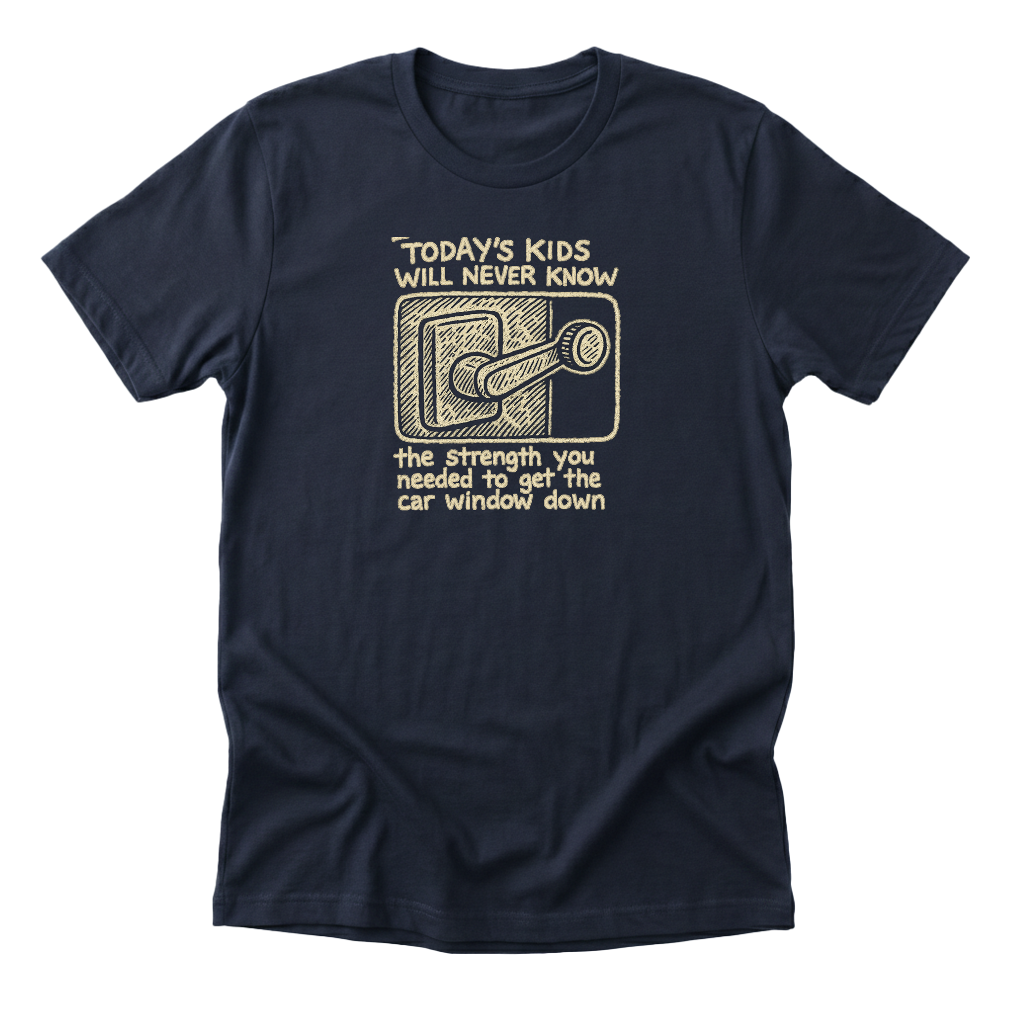 Hand Crank Car Window