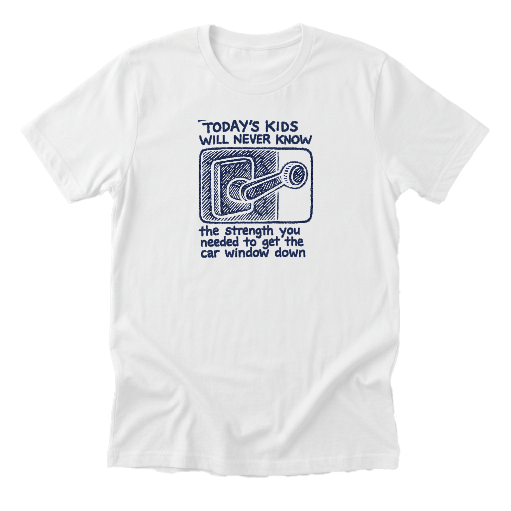 Hand Crank Car Window