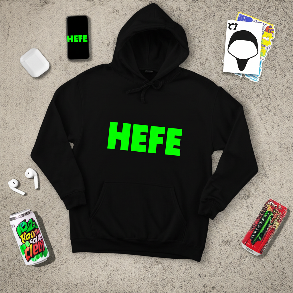 hefe-hoodie-front-logo-only lifestyle mockup