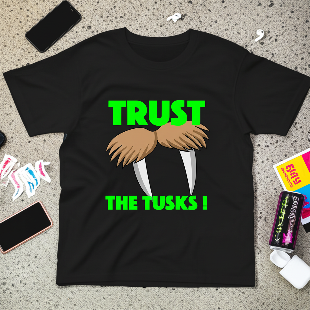 hefe-trust-the-tusk-sweatshirt lifestyle mockup