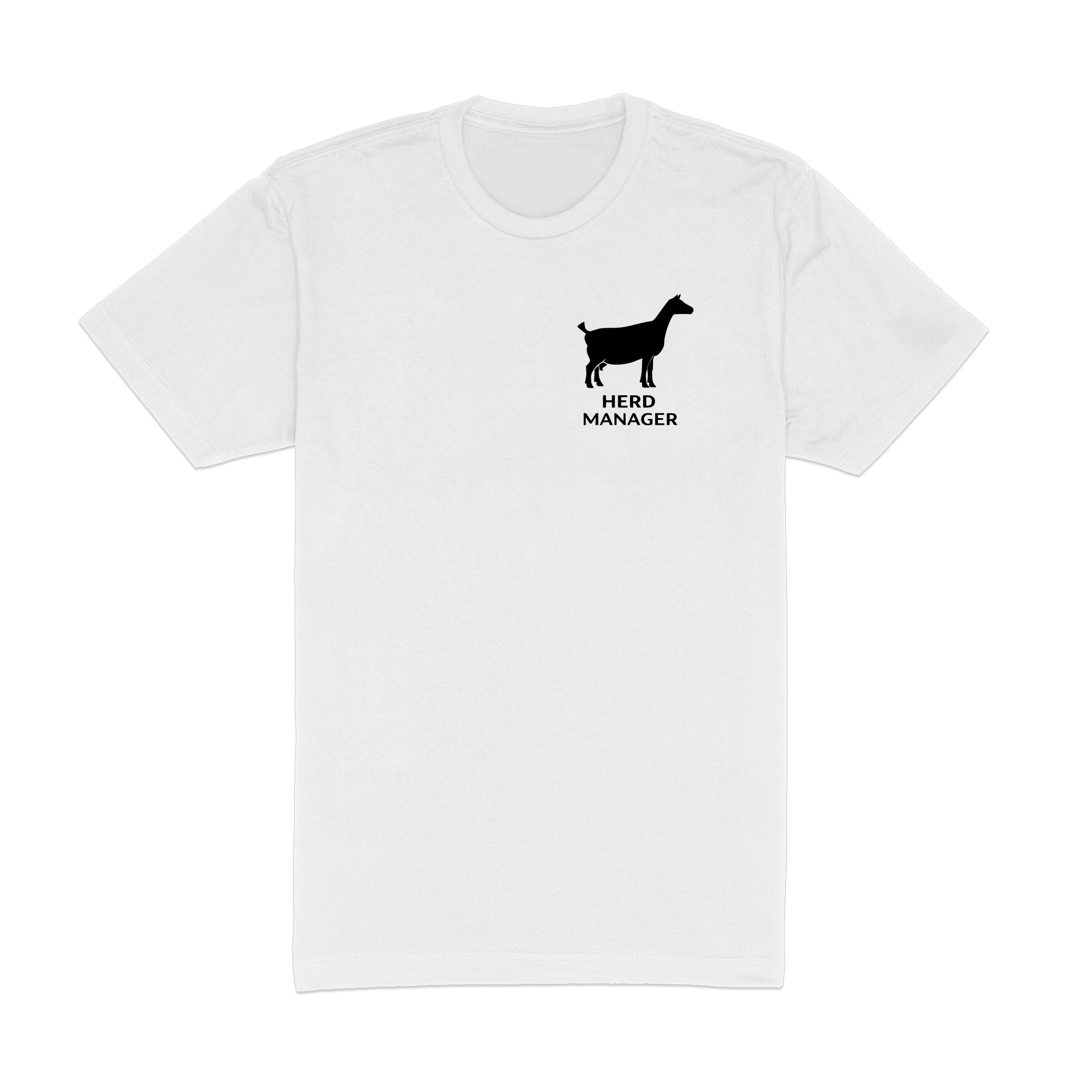 Logo Tee front — chest logo