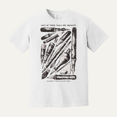 100% of These Tools Are Obsolete (According to People Who Can't Draw) | Artist Shirt