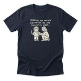 Holding Mom's Cigarette