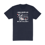 I Mass-Deleted SEO Tee - White