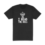 I Read The Docs - Black T-Shirt