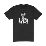 I Read The Docs - Black T-Shirt