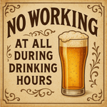 During Drinking Hours Medium Art Canvas