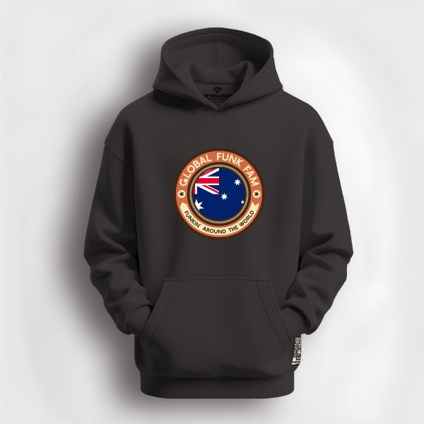 GFF Australia Flag Logo Hoodie