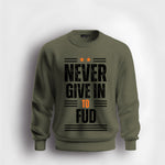 Never Fud R,B,GN,G Sweatshirt