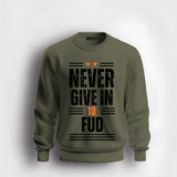 Never Fud R,B,GN,G Sweatshirt