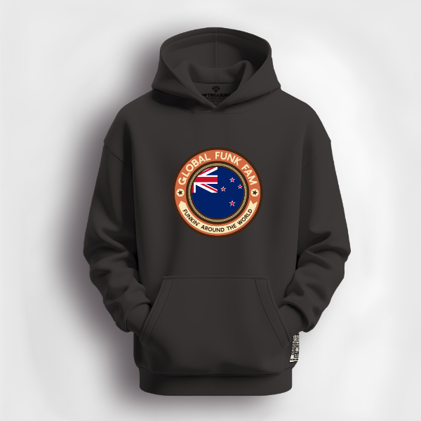 GFF New Zealand Flag Logo Hoodie