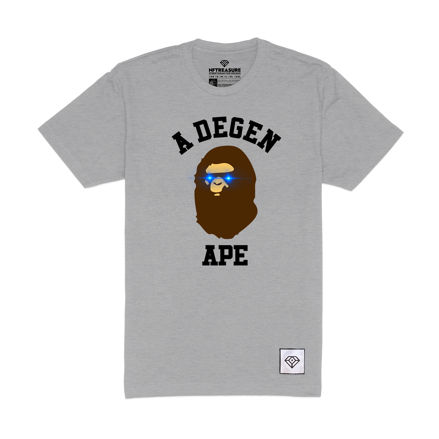A Degen Ape Crypto T Shirt