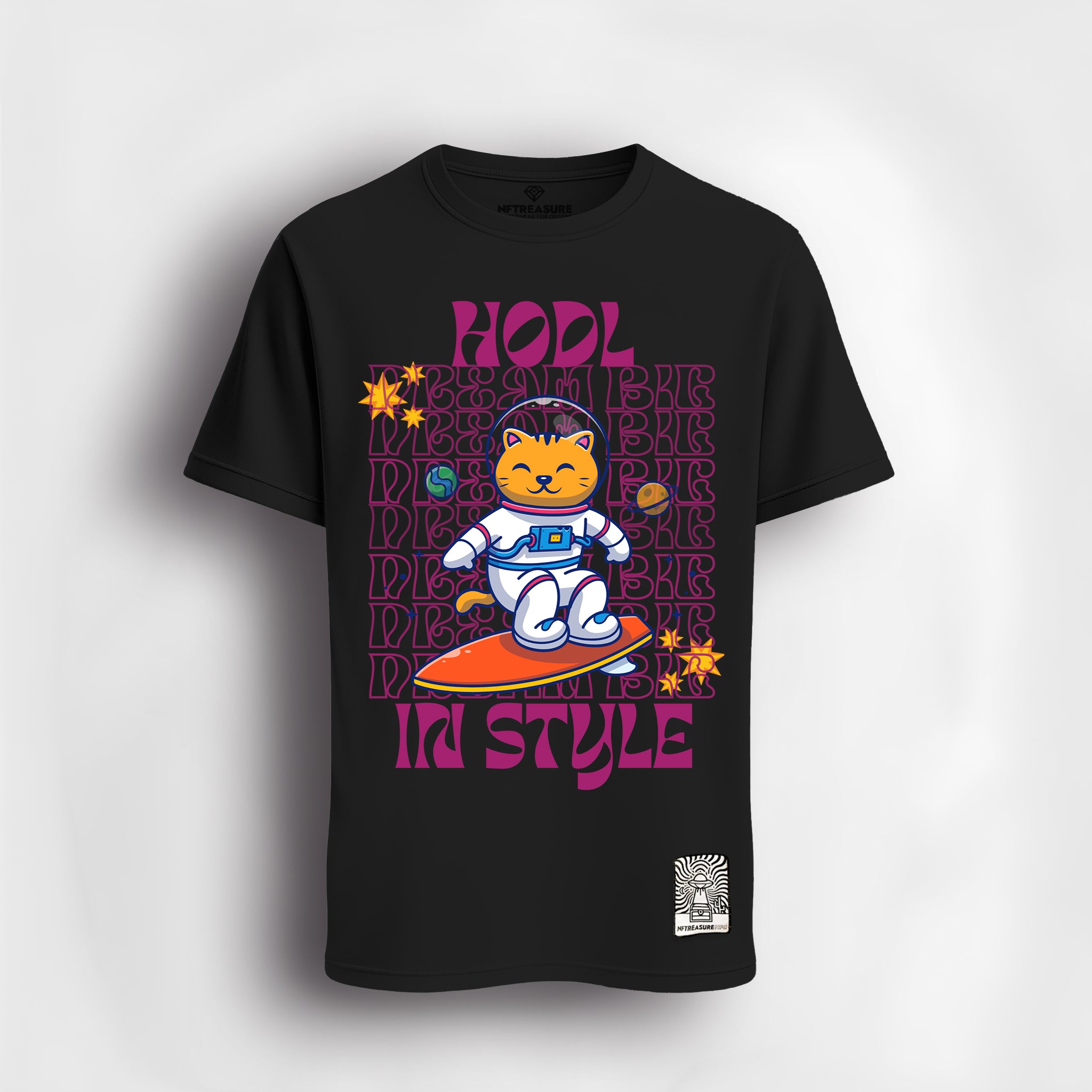 Surfing cat T-Shirt