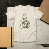 Still Doing It By Hand Apron | Anti AI Maker Shirt