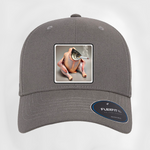 The Smoking Chicken Fish Curved Patch Hat