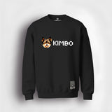Kimbo-Logo-Black-Heather-Sweater-NFTreasure-Front