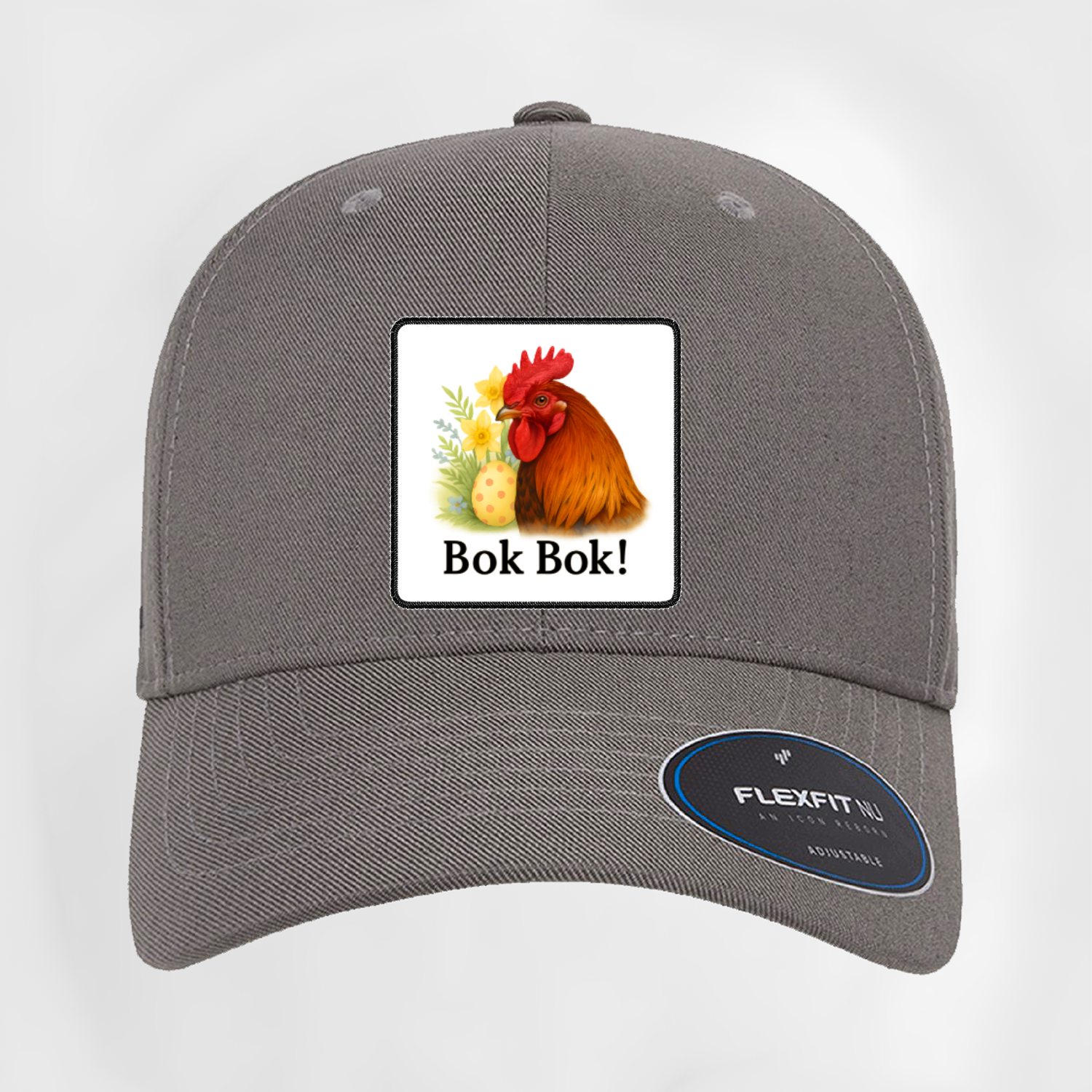 Bok Bok Easter COQ-INU curved patch hat