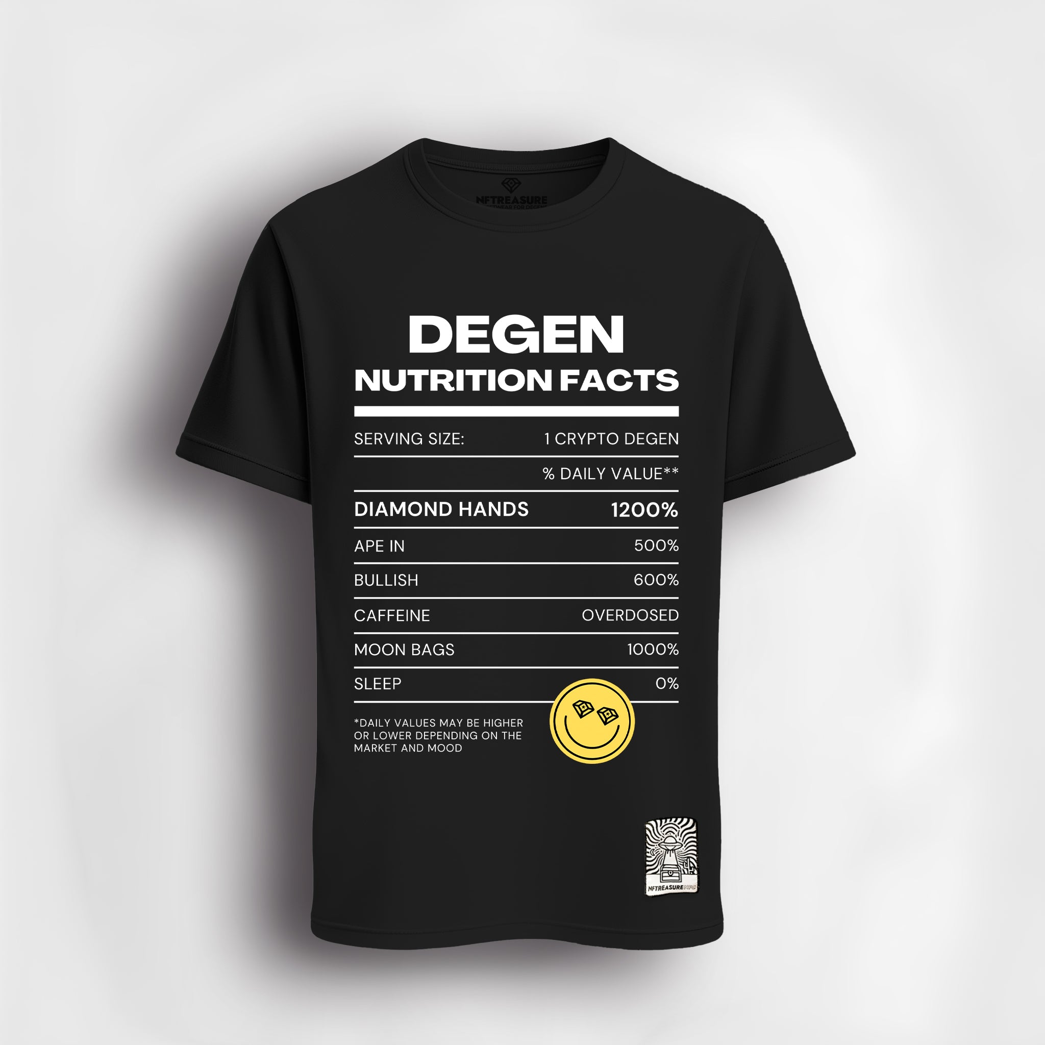 Degen Nutrition Facts B/B T-Shirt