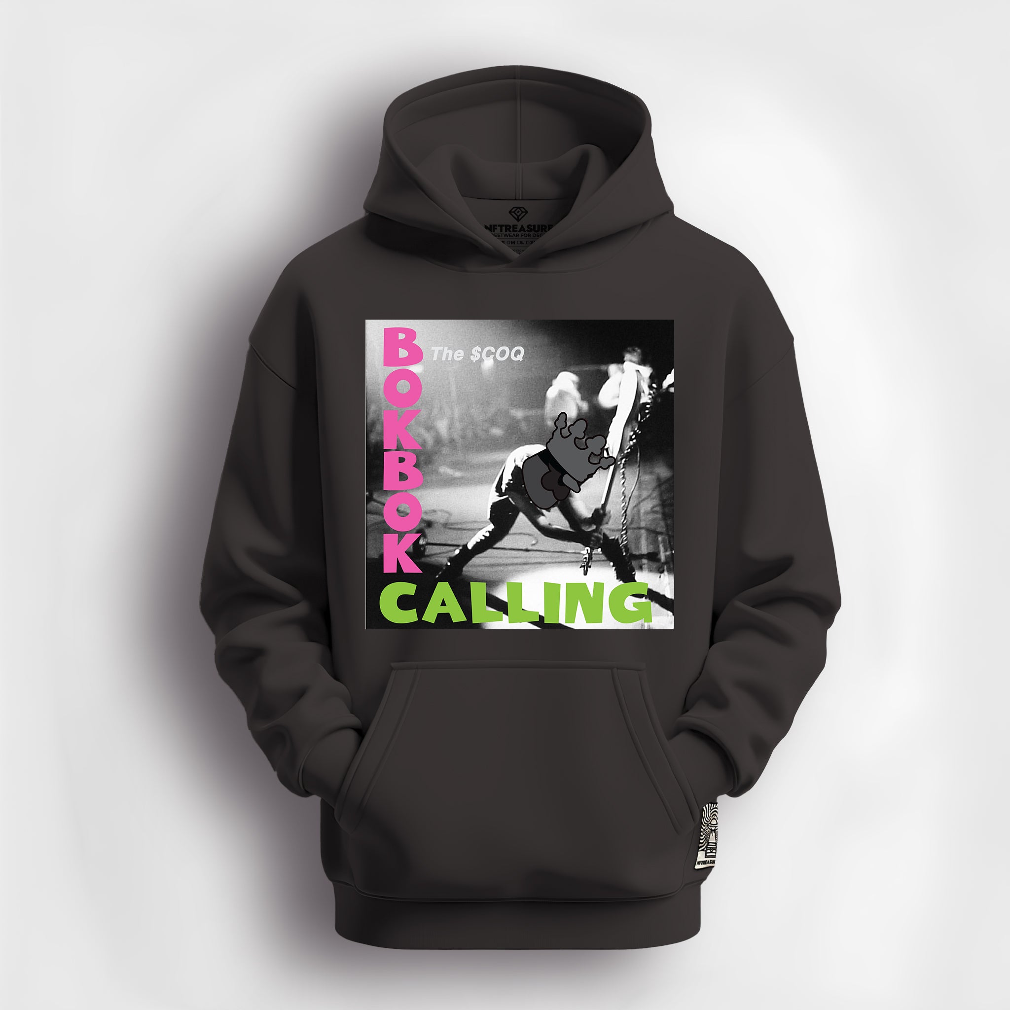 $COQ inu hoodie - BOK BOK Calling