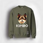 Kimbo-Head-Army-Heather-Sweater-NFTreasure-Front