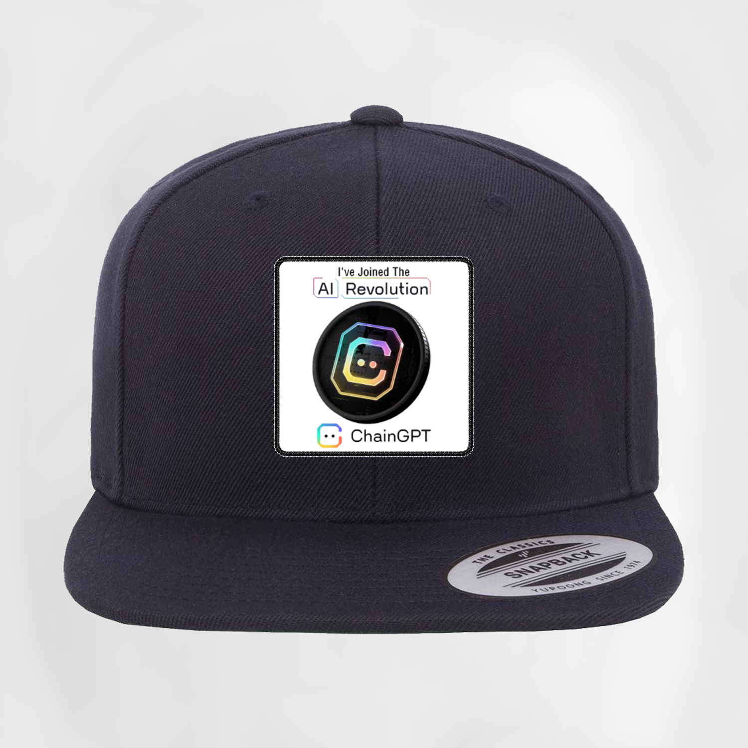 ChainGPT AI Revolution Flat Patch Hat