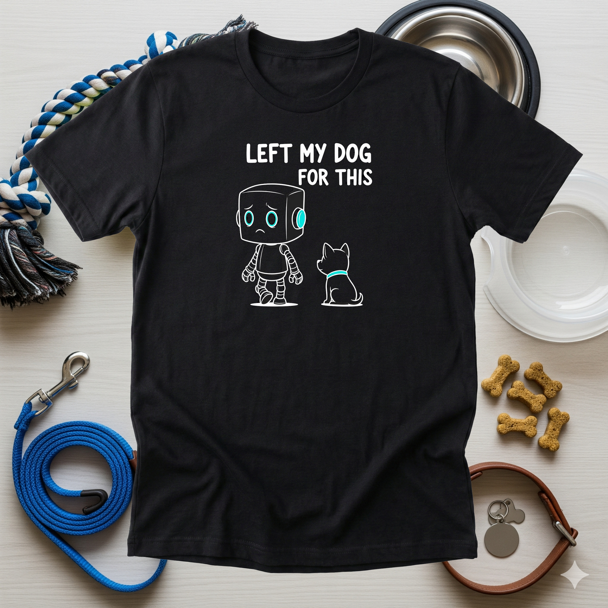 Left My Dog For This Tee - Lifestyle