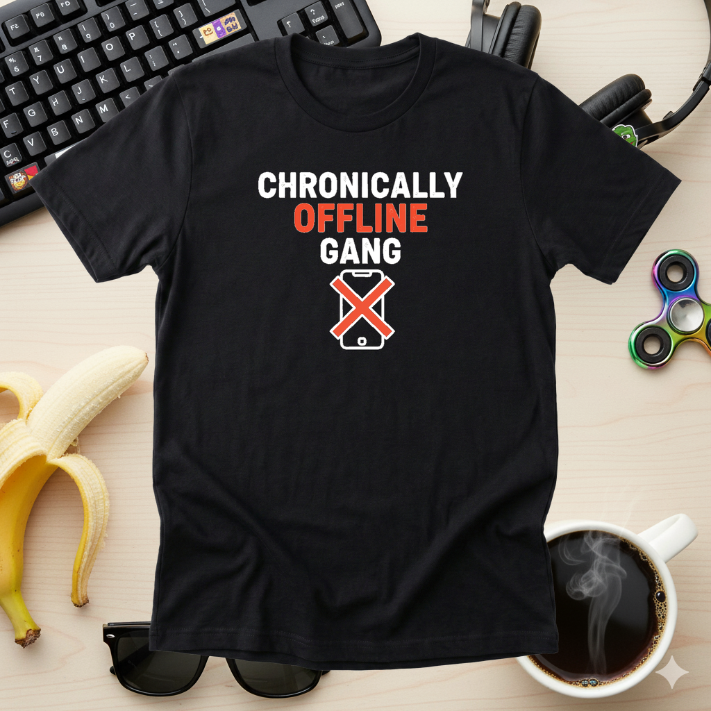 Chronically Offline Gang Tee - lifestyle