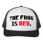 Red Frog is Red Snapback cap