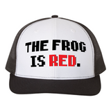 Red Frog is Red Snapback cap