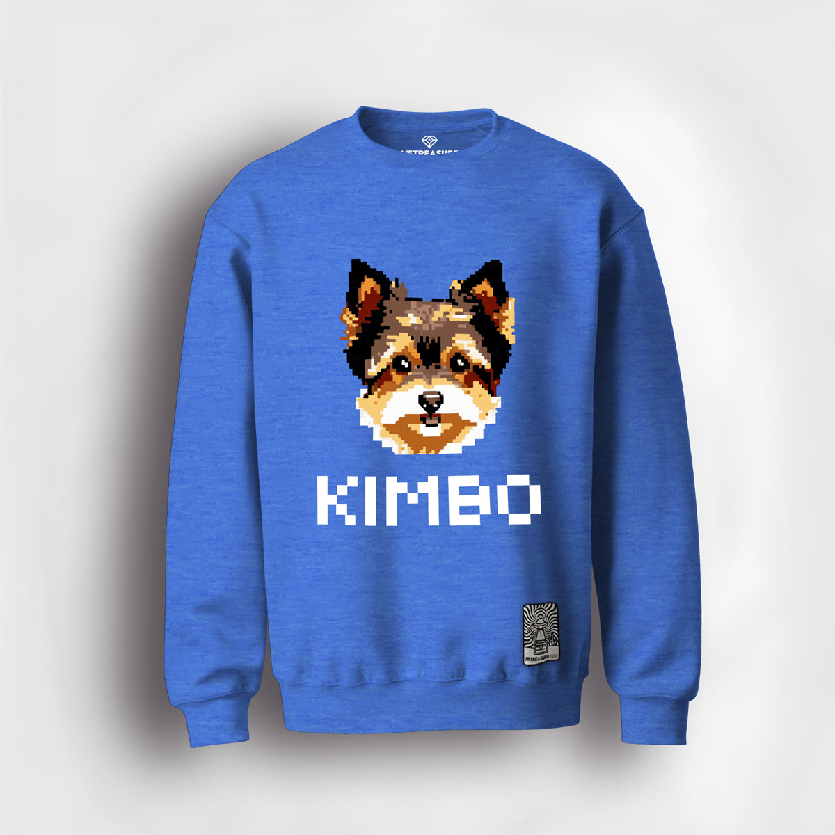 Kimbo-Head-Royal-Heather-Sweater-NFTreasure-Front
