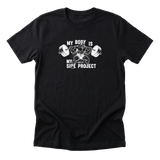 My Body Is My Side Project Tee - Black