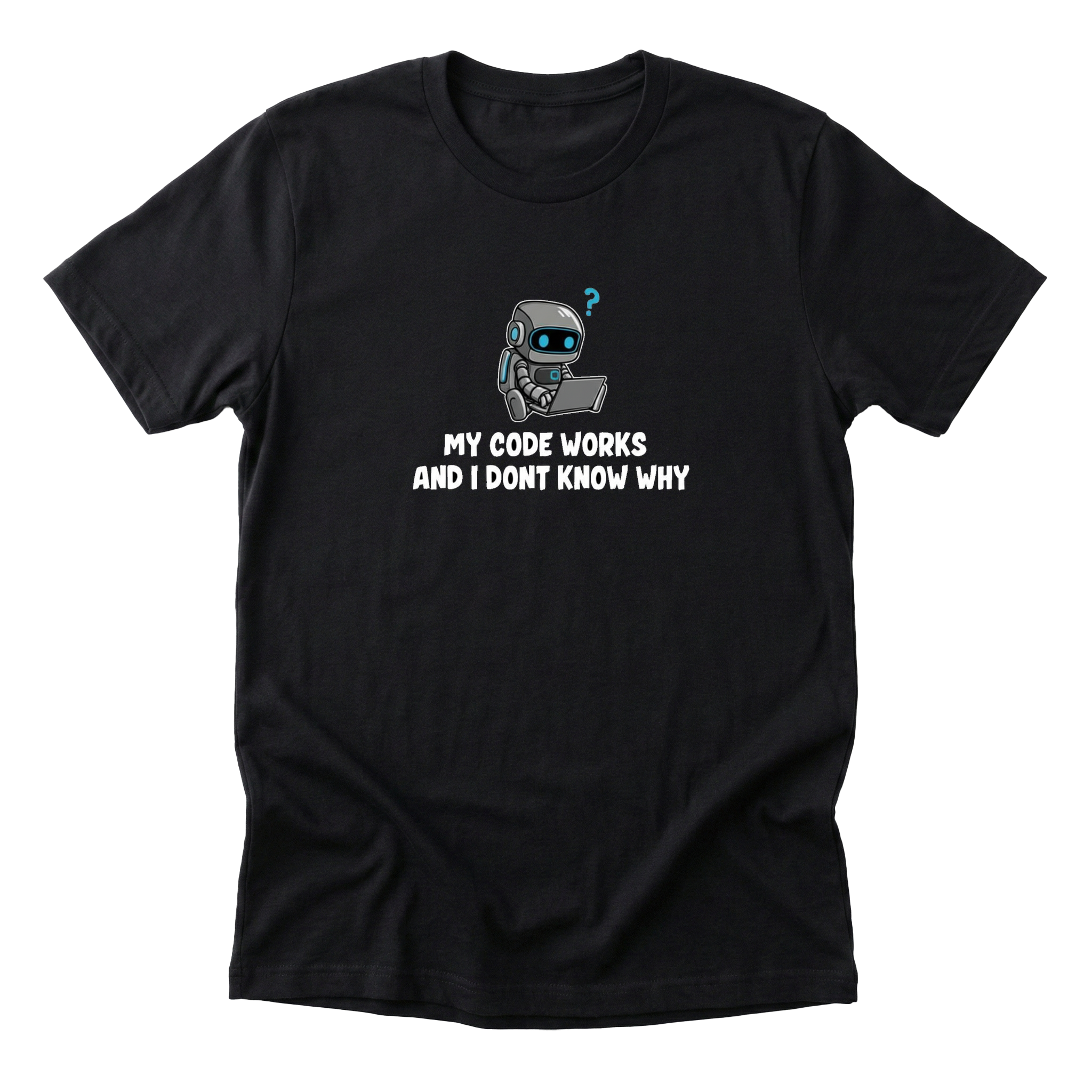 My Code Works black tee