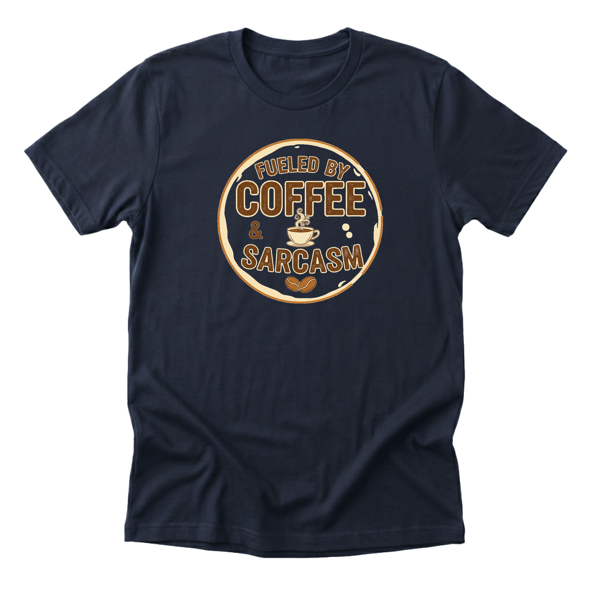 fueled-by-coffee-and-sarcasm navy-flat
