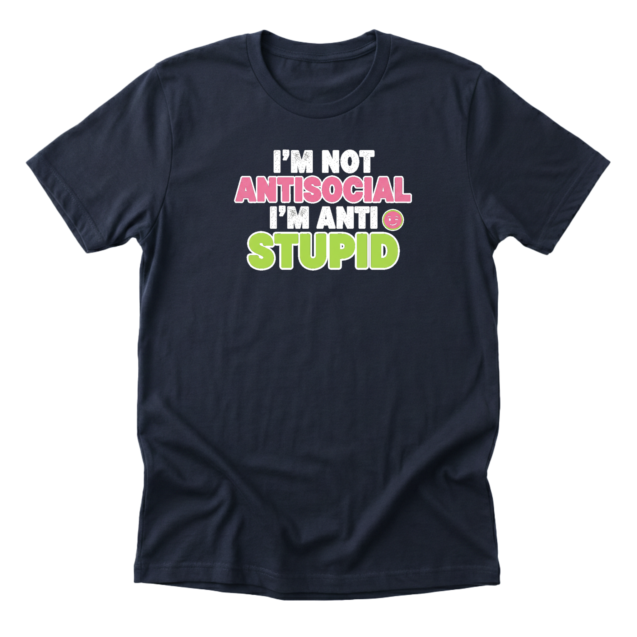 not-antisocial-anti-stupid navy-flat