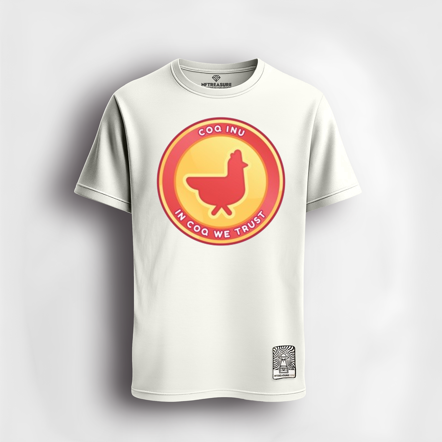 Coq Inu Oversized Logo Tee