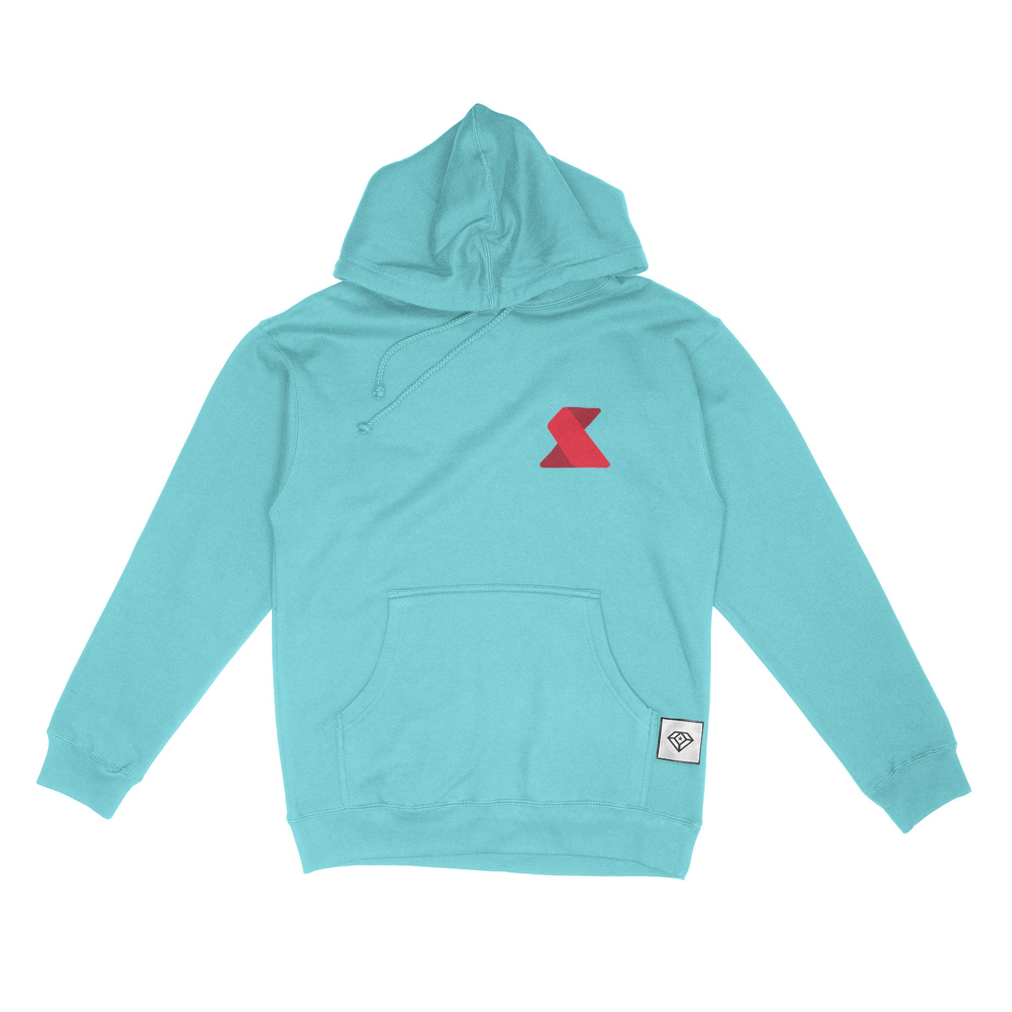 Salvor S Chest Logo & Modern Robot Back - Hoodie