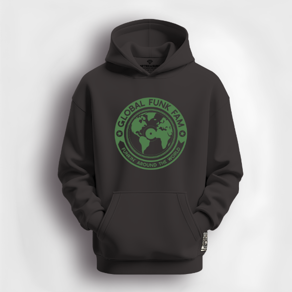 Green GFF Logo Hoodie