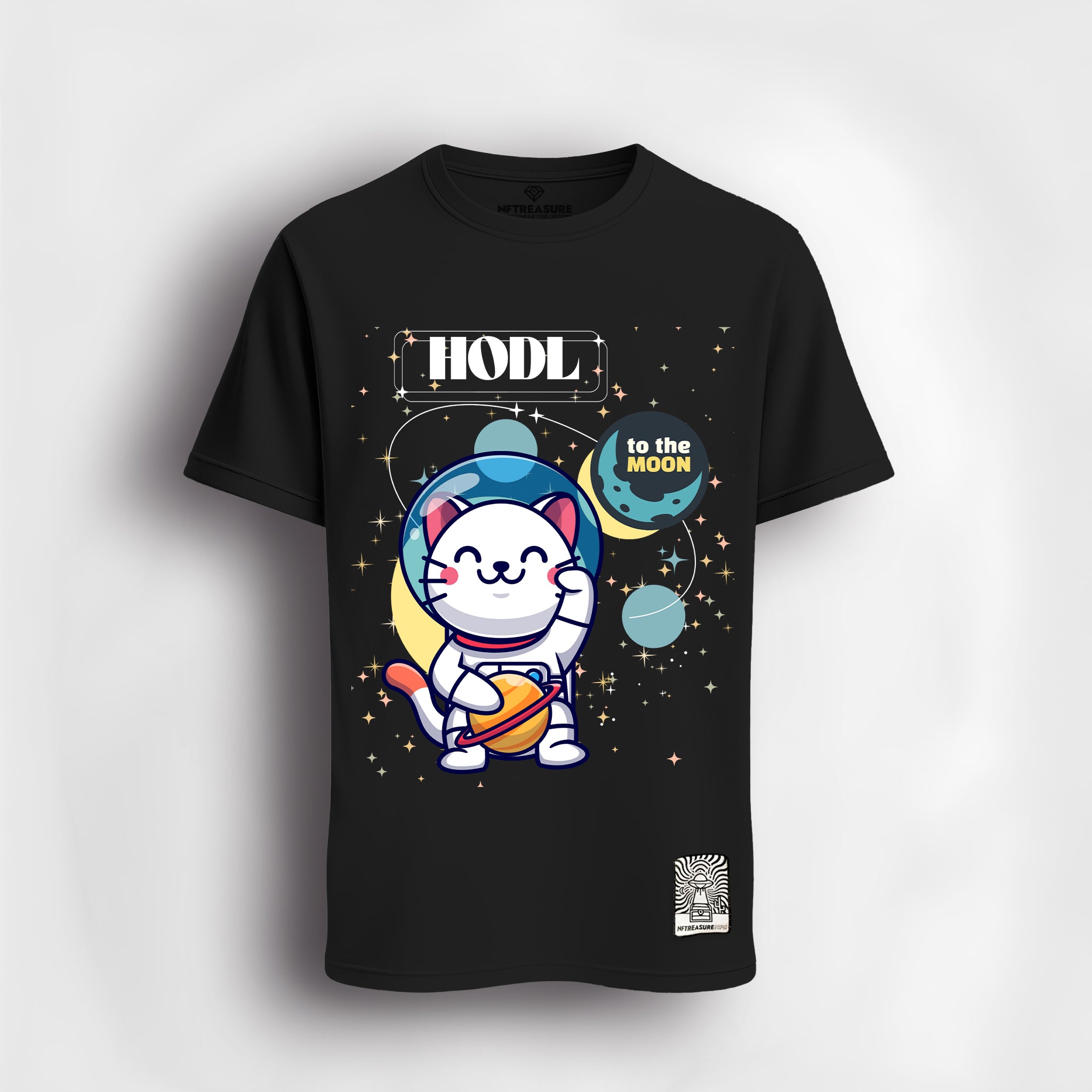 To The Moon Cat T-Shirt